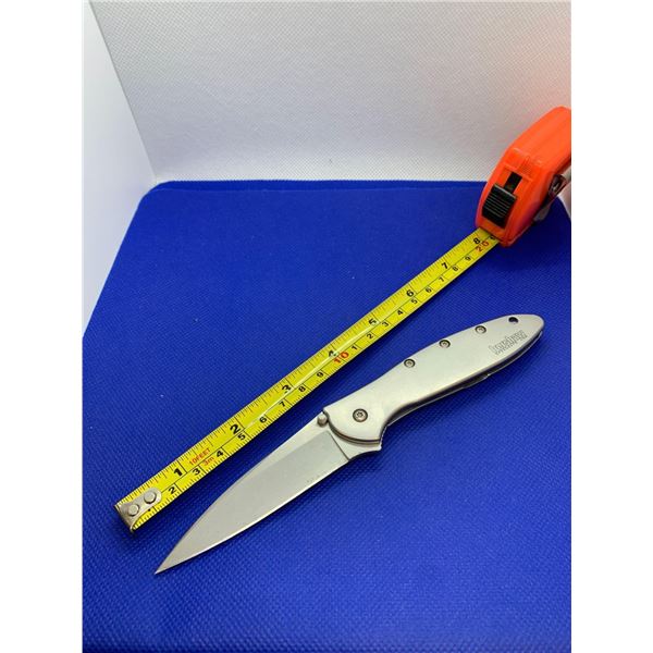 Kershaw folding pocket knife with clip