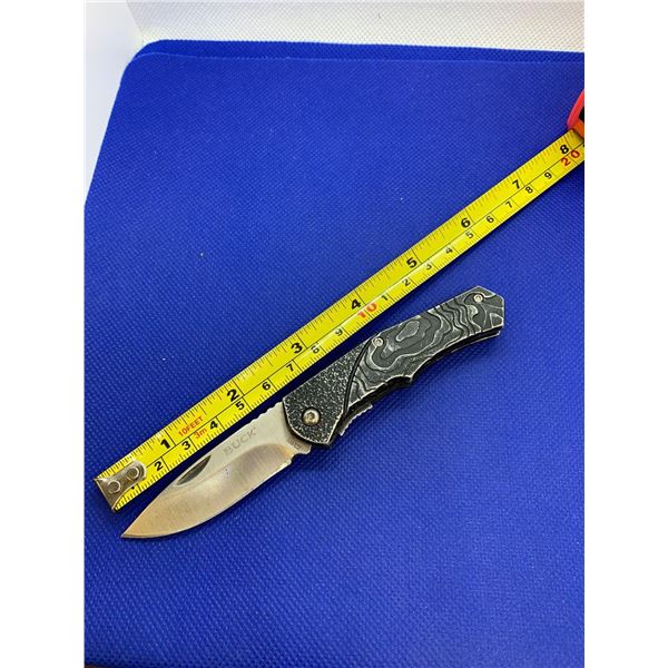 Buck folding pocket knife.