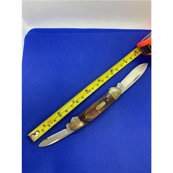 Buck two blade folding pocket knife.