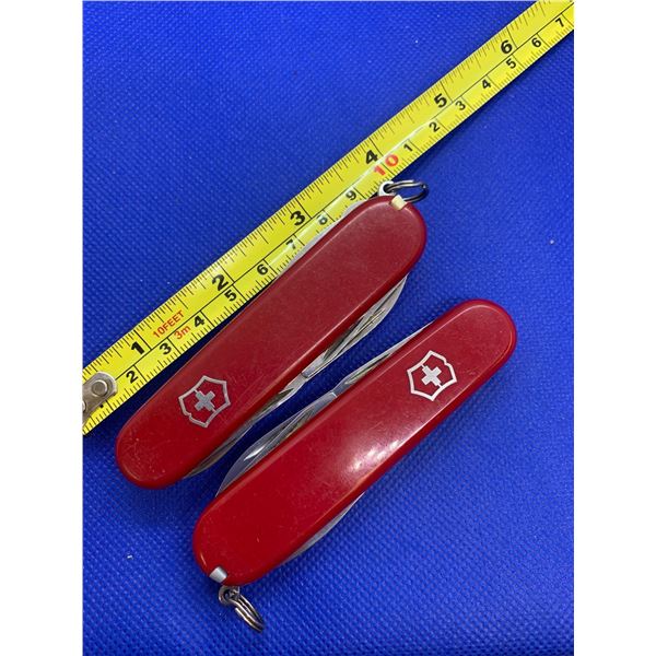 Lot of 2 Multi Tool Swiss Army Knives.