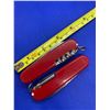 Image 2 : Lot of 2 Multi Tool Swiss Army Knives.