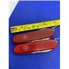 Image 1 : Lot of 2 Multi Tool Swiss Army Knives.