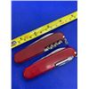Image 2 : Lot of 2 Multi Tool Swiss Army Knives.