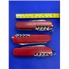 Image 2 : Lot of 3 Multi Tool Swiss Army Knives.