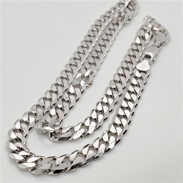 Silver 31.6 Gram 925 Marking, Lobster Claw Clasp Necklace (~weight 31.6g), Suggested Retail Value $9