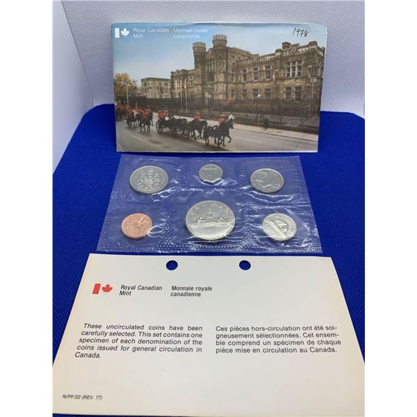 Canada 1978 Royal Canadian Mint 6-Piece Coin Set