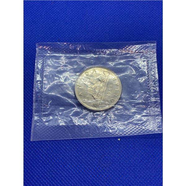 Royal Canada Mint Sealed 1968 Dollar Coin