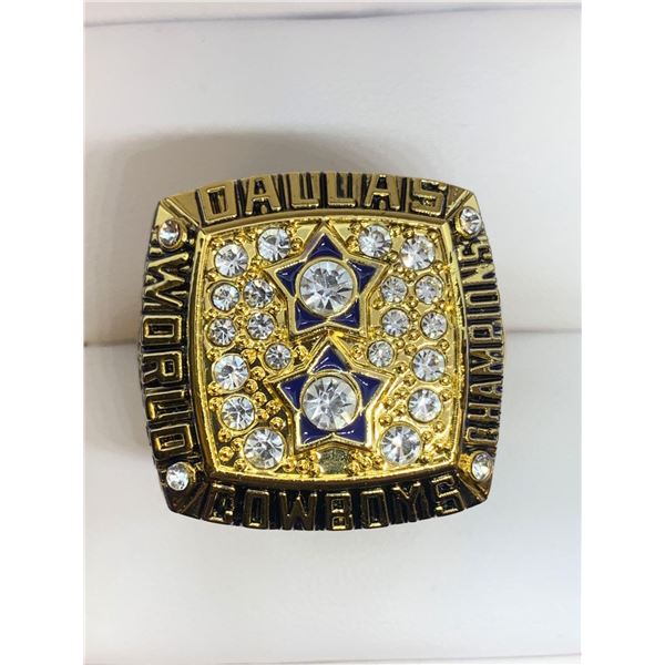 Men's Dallas Cowboys Commemorative 1977 World Champions Ring - Staubach