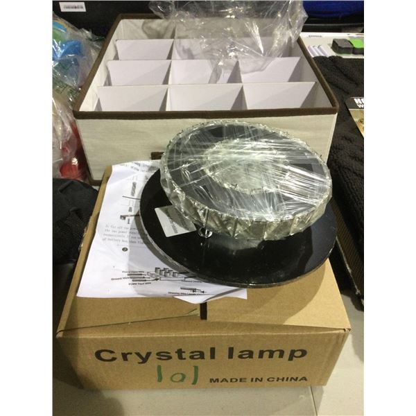 ROHS Crystal Lamp (25.3 x 25.3 x 10.8cm)