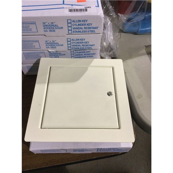 Mifab Steel Access Door Lot of 5 (6in x 6in)