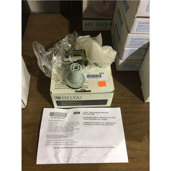 Delta 3-Port Three and Six Function Diverter Trim