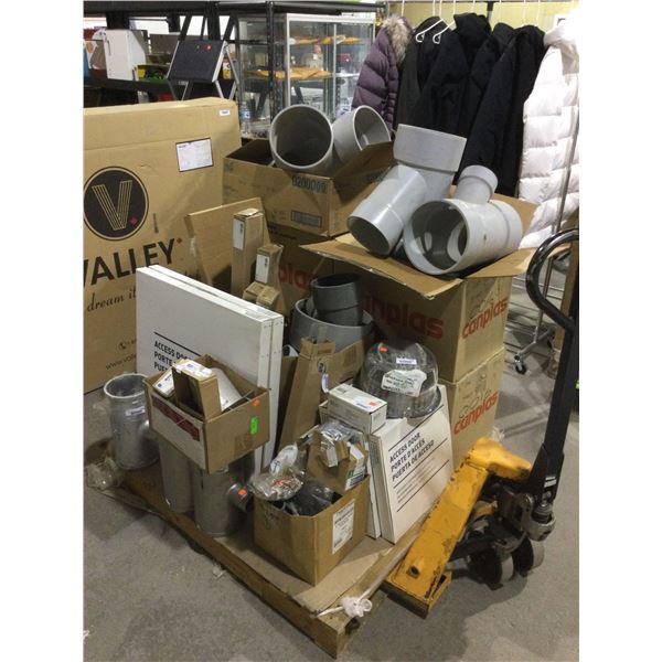 Pallet of Assorted Plumbing Goods