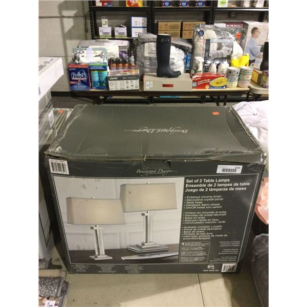 Bridgeport Designs Set of Two Table Lamps