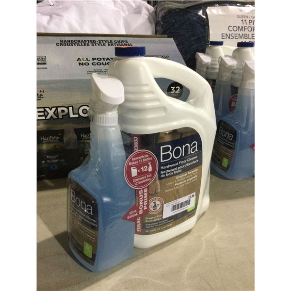 Bona Hardwood Floor Cleaner Pack (3.78L and 946mL)