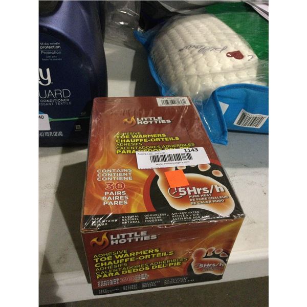Case of 30 Adhesive Toe Warmers