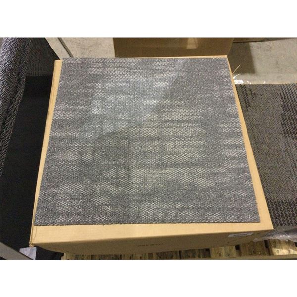 Carpet Tile - Color: MEDIUM GRAY - Size: 24in x 24in -20 Tiles/Box - 80 sqft/box