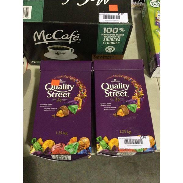 Quality Street Chocolates (1.25kg) Lot of 2