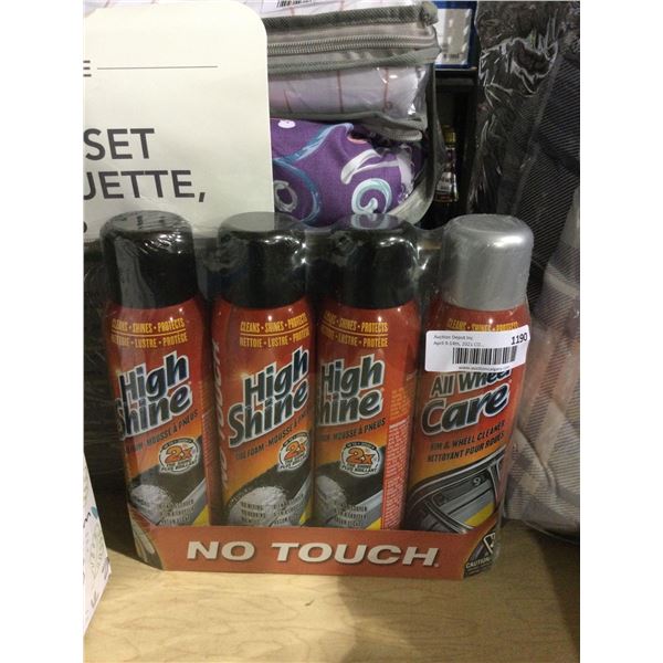 High Shine Tire Foam 4-Pack