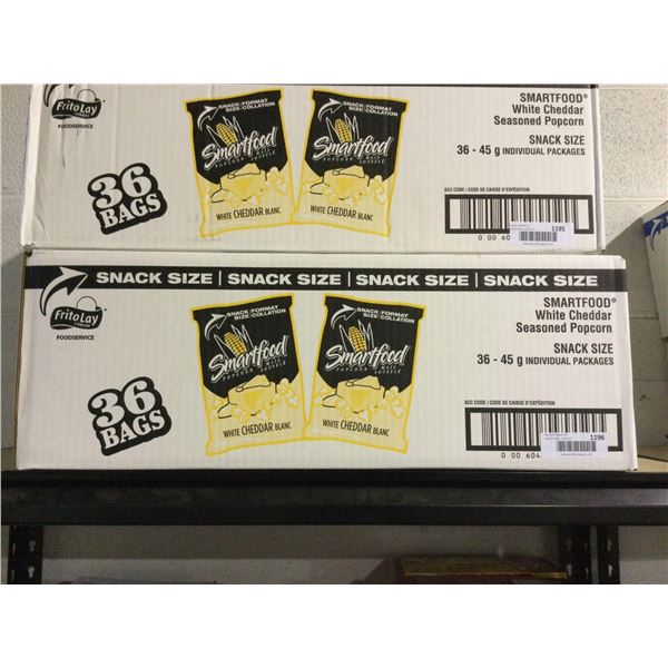 Case of Smartfood White Cheddar Seasoned Popcorn (36 x 45g)