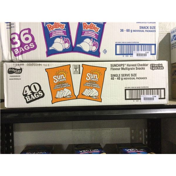 Case of Sunchips Harvest Cheddar (40 x 40g)