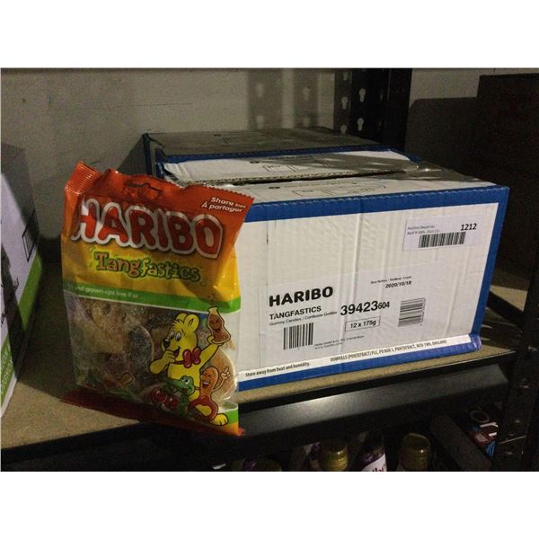 Case of Haribo Tangfastics Gummy Candies (12 x 175g)