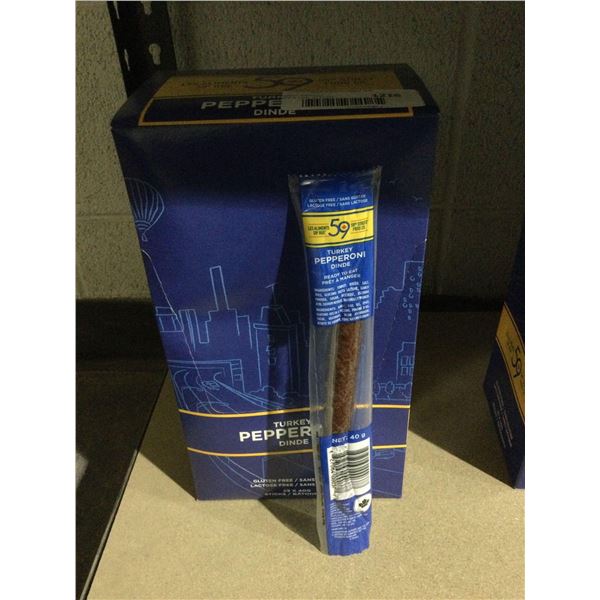 59th Street Turkey Pepperoni Sticks (25 x 40g)
