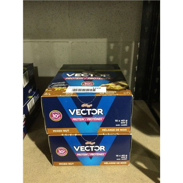 Kellogs Vector Mixed Nut Protein Bars (600g) Lot of 2