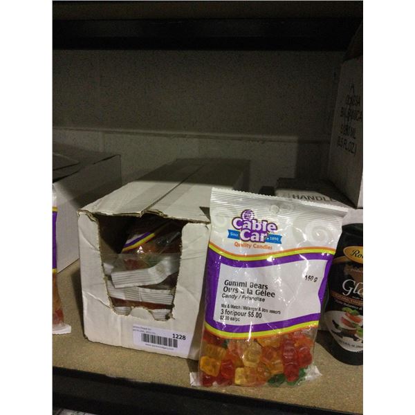 Case of Cable Car Gummi Bears (~Approx 12 x 150g)