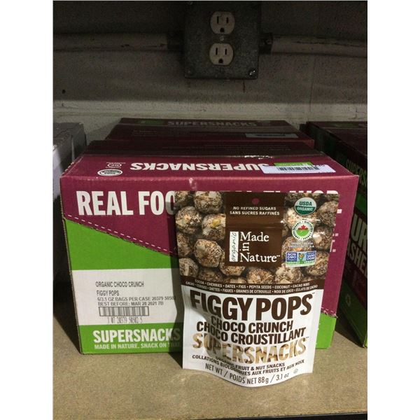 Case of Made in Nature Choco Crunch Figgy Pops (6 x 88g)