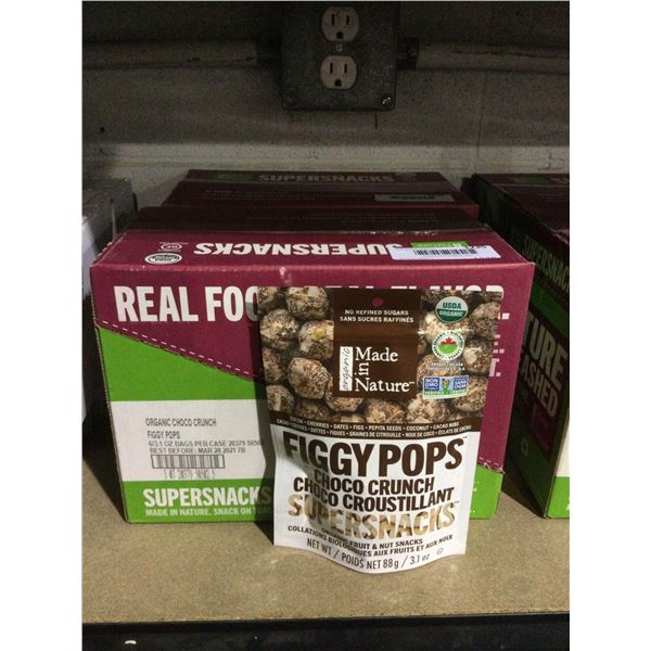 Case of Made in Nature Choco Crunch Figgy Pops (6 x 88g)