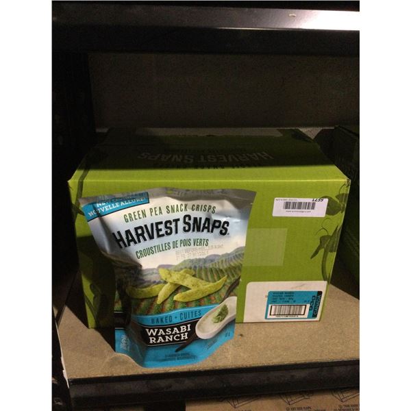 Case of Harvest Snaps Wasabi Ranch Crisps (12 x 93g)