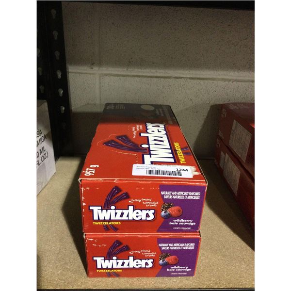 Twizzlers Wildberry Twizzelators Licorice Candy (957g) Lot of 2