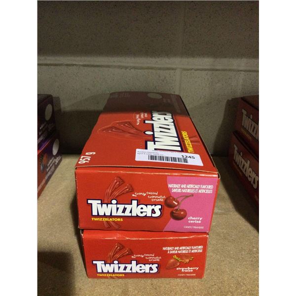 Twizzlers Assorted Twizzelators Licorice Candy (957g) Lot of 2