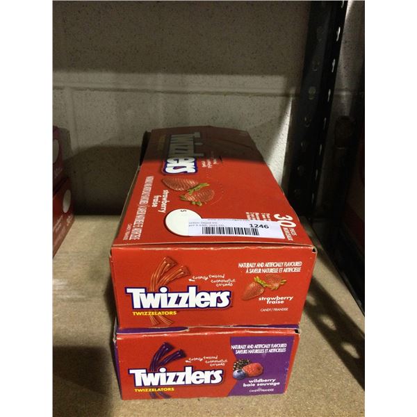 Twizzlers Assorted Twizzelators Licorice Candy (957g) Lot of 2
