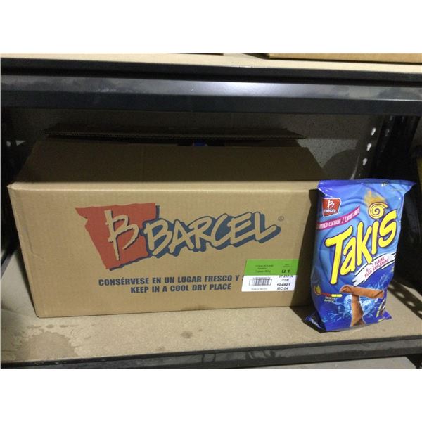 Case of Takis Blue Flame Rolled Tortilla Chips (12 x 280g)