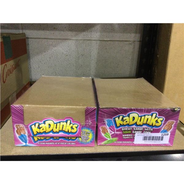 KaDunks Candy (16 x 56g) Lot of 2