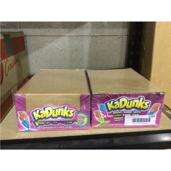 KaDunks Candy (16 x 56g) Lot of 2