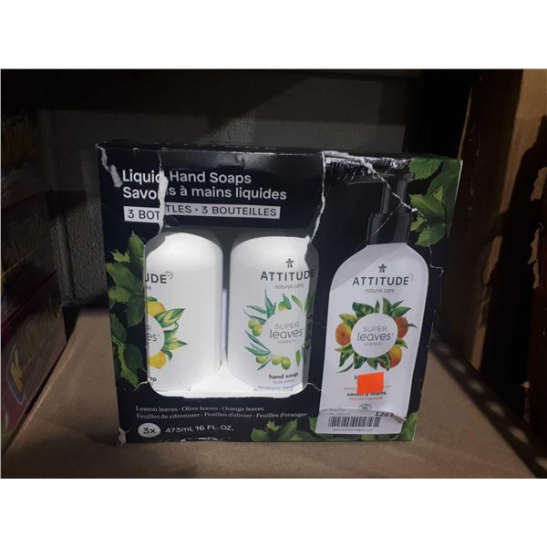Attitude Super Leaves Science Hand Soap 3-Pack