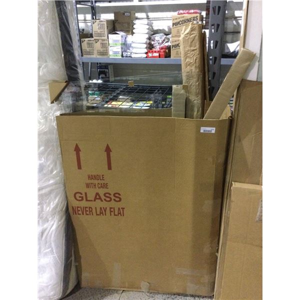 Shodor Industries Glass Shower Enclosure (54in x 53 1/2in)