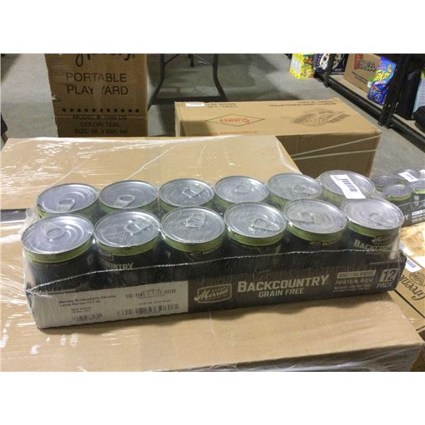 Merrick Back Country Grain Free Wet Dog Food (12 x 12.7oz)
