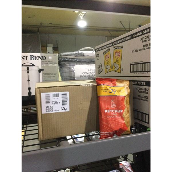 Case of 59th Street Ketchup Chips (30 x 60g)