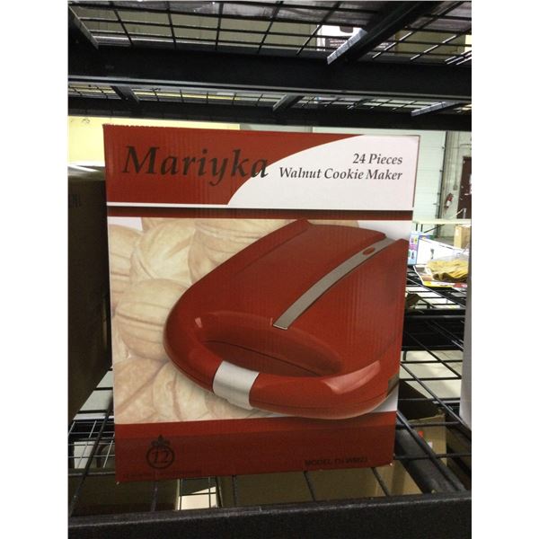 Mariyka 24 Pc Walnut Cookie Maker