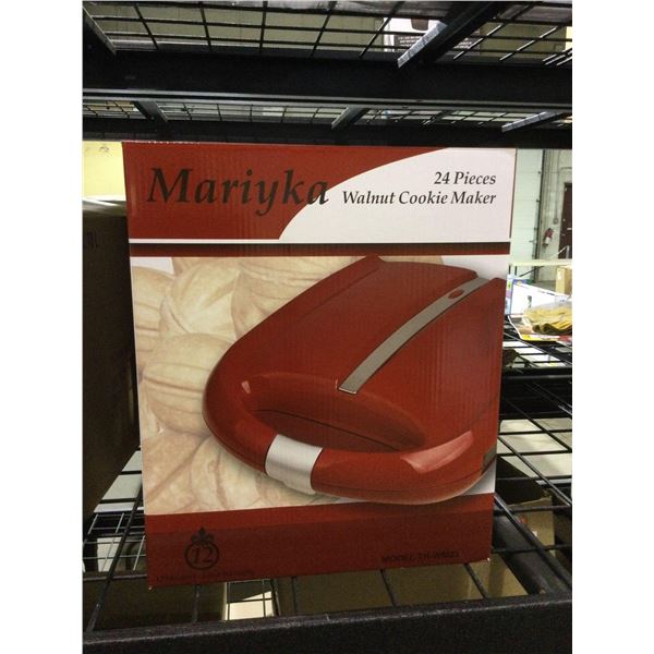 Mariyka 24 Pc Walnut Cookie Maker