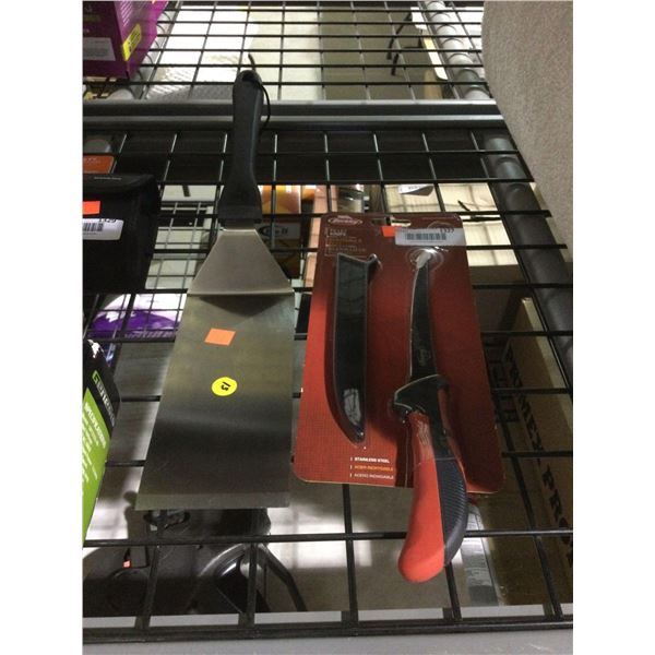 Fillet Knife and Metal Spatula Set