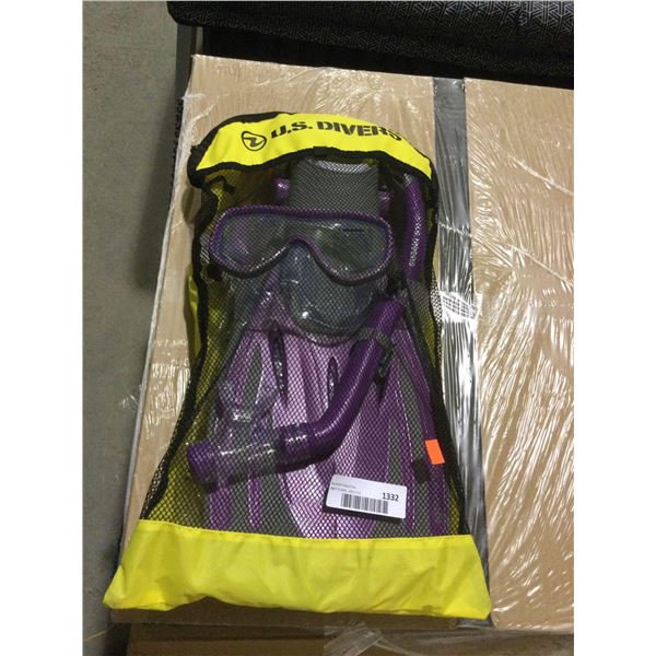 US Diver Snorkel Set Size S/M