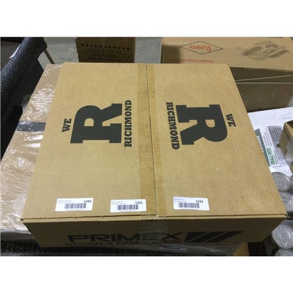 Case of 50 NEW clear plastic adjustable Covid-19 Face Shields