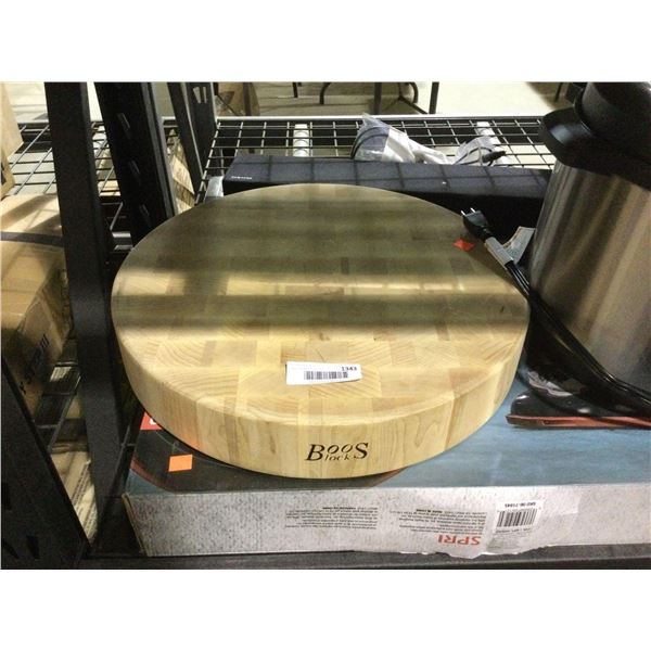 Boos Block Round Cutting Board
