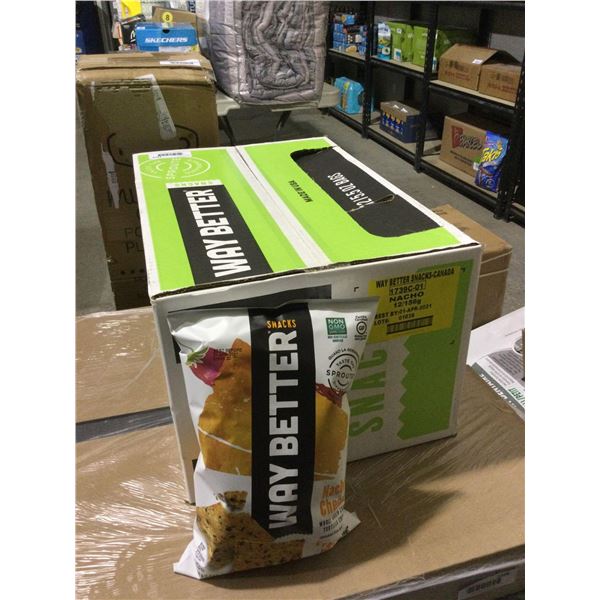 Case of Way Better Nacho Cheese Tortilla Chips (12 x 156g)