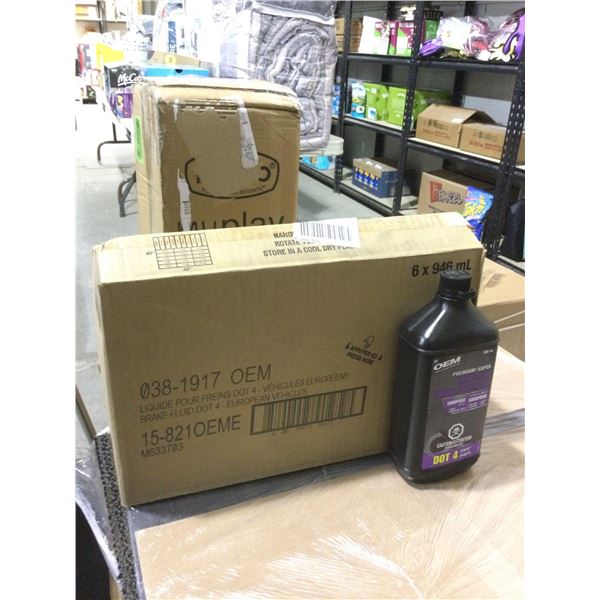 Case of Oem Dot 4 Brake Fluid (6 x 946mL)