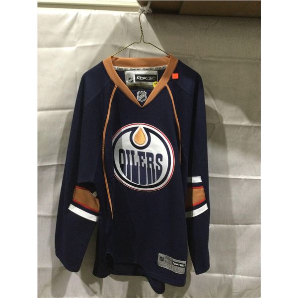 Oilers Jersey Size L/G